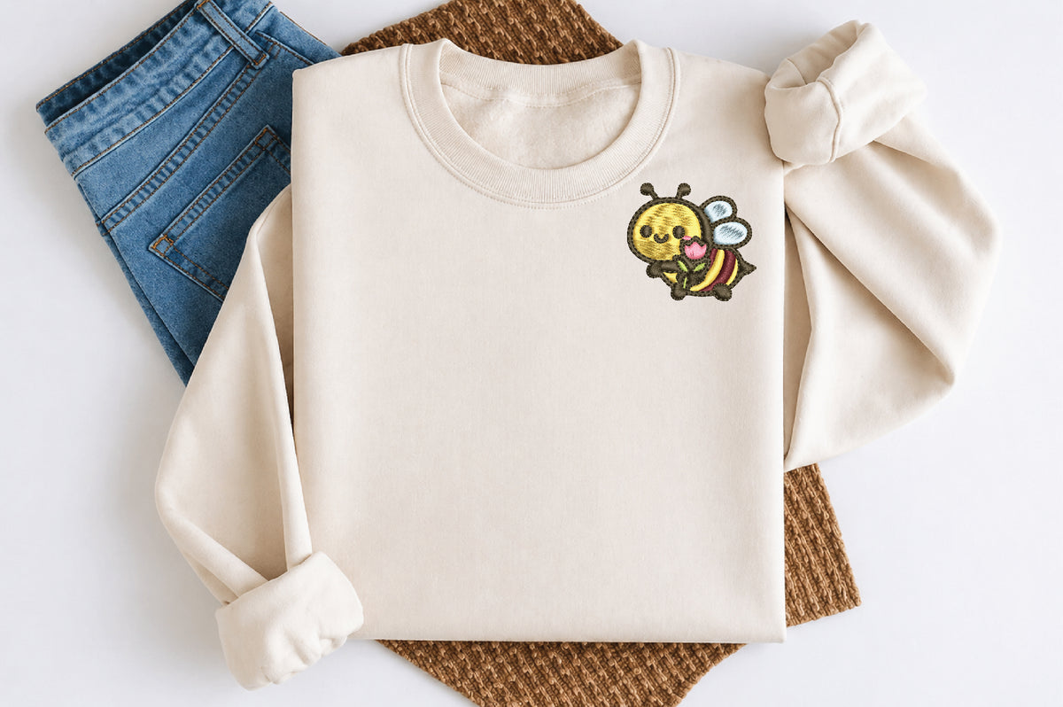 14 Bee Embroidery Bundle