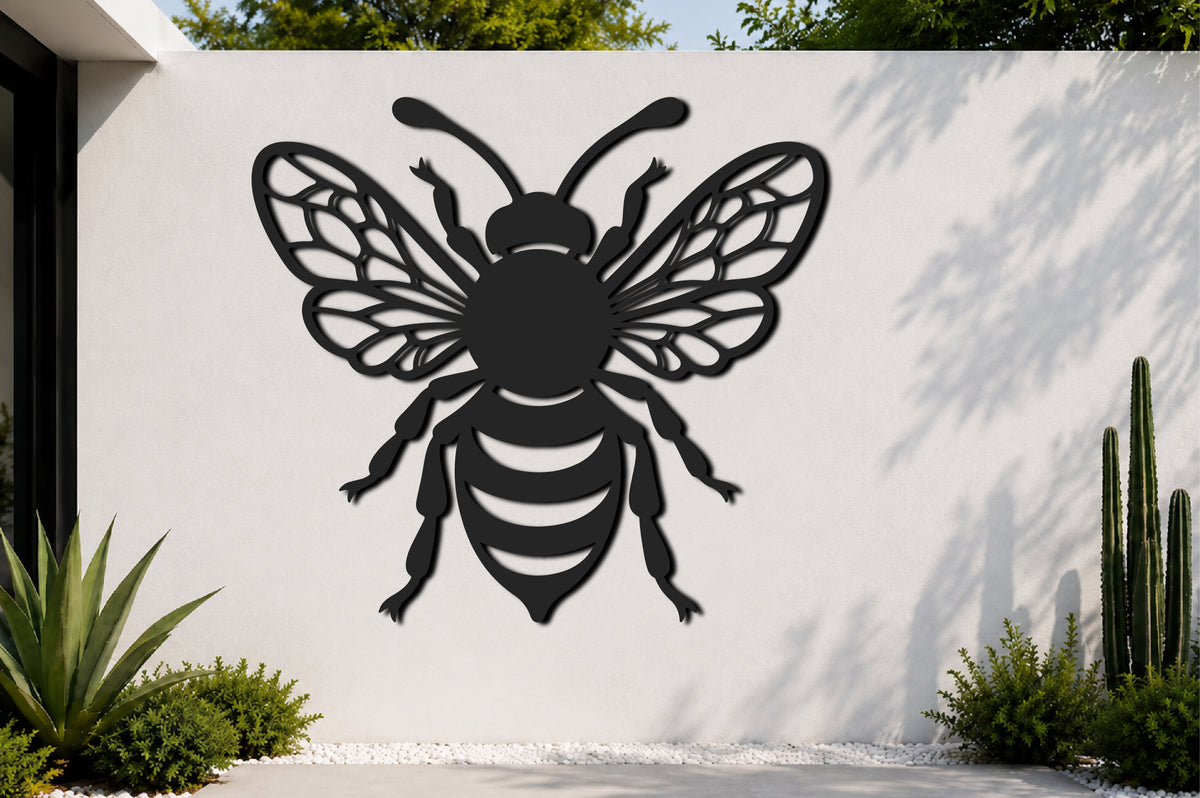 Bee Wall Art Laser Cut SVG Design