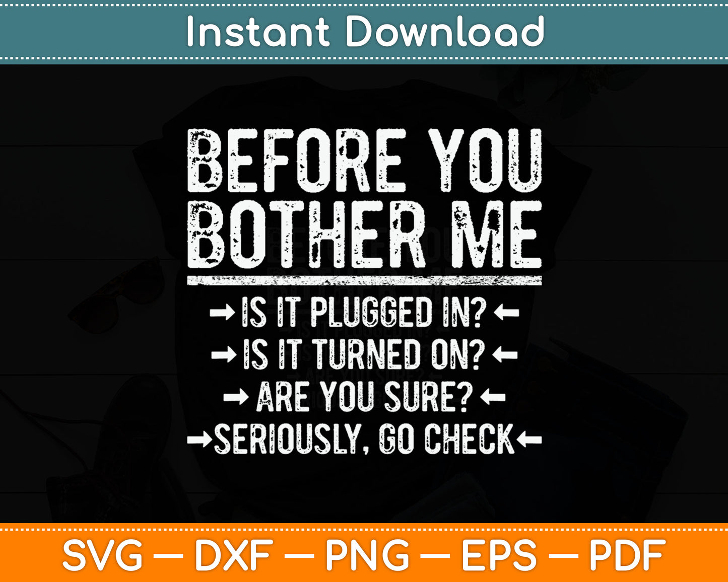 Before You Bother Me Funny Svg Digital Cutting File