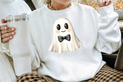 Beige Black Halloween Clipart Spooky Witch PNG Bundle