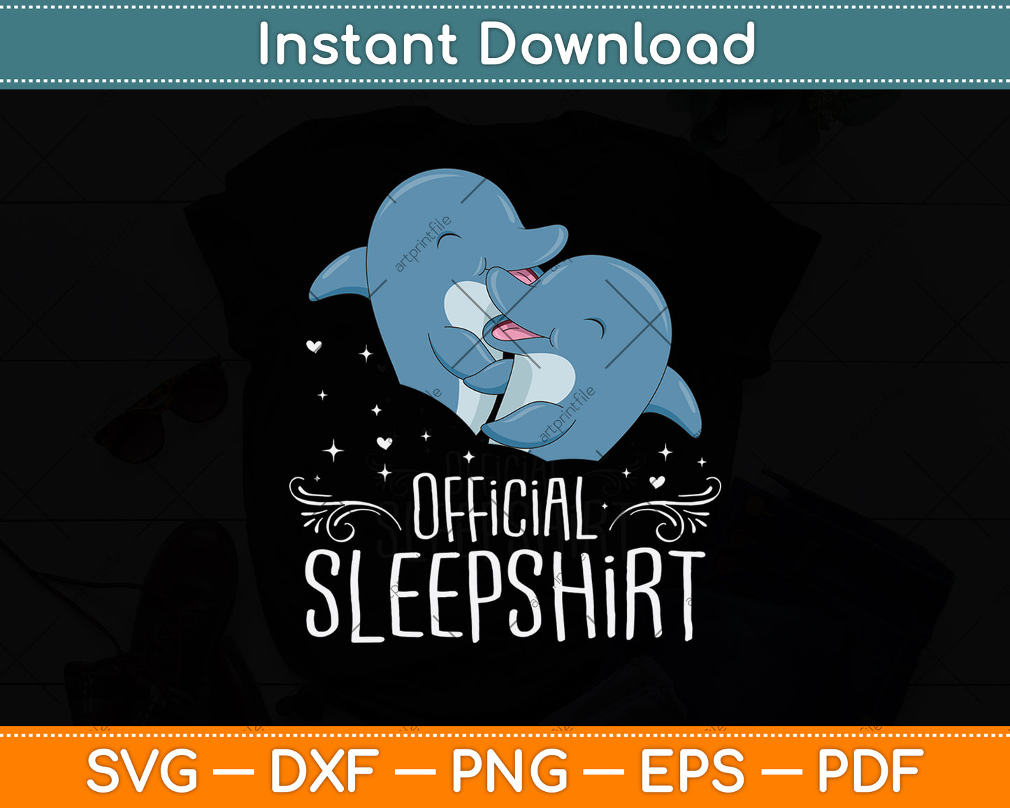 Beluga Whale Official Sleepshirt Svg Digital Cutting File