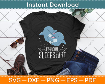 Beluga Whale Official Sleepshirt Svg Digital Cutting File