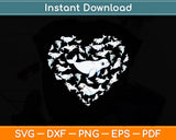 Beluga Whales Heart Symbol Svg Png Dxf Digital Cutting File