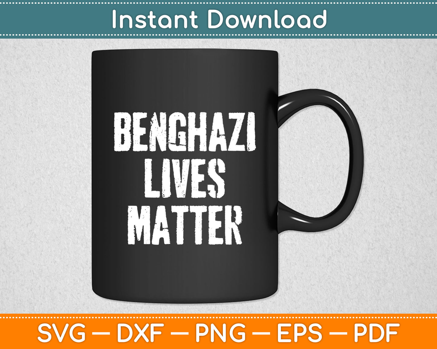 Benghazi Lives Matter - Civil Rights Svg Digital Cutting File