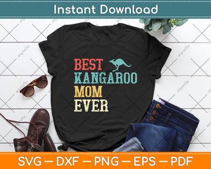 Best Kangaroo Mom Ever Svg Png Dxf Digital Cutting File