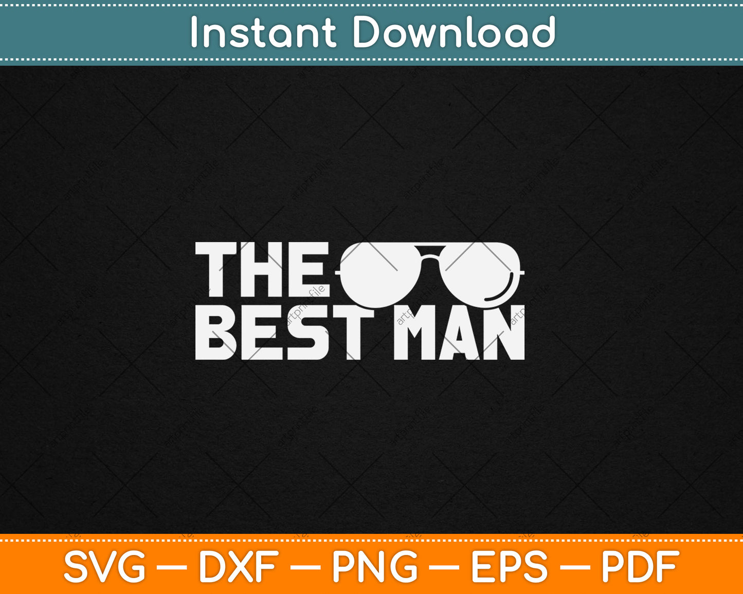 Best Man Bachelor Supplies Party Wedding Svg Digital Cutting File