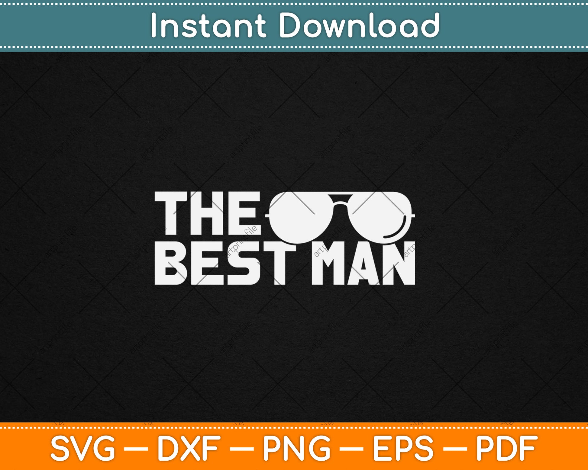 Best Man Bachelor Supplies Party Wedding Svg Digital Cutting File
