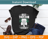 Best Truckin' Pa Ever Father's Day Svg Digital Cutting File