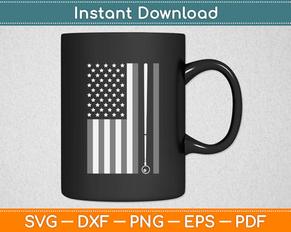 Pool Stick Billiards 8 Ball Vintage USA American Flag Svg Digital Cricut Cutting File
