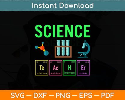 Biology Science Teacher Definition Svg Digital Cutting File