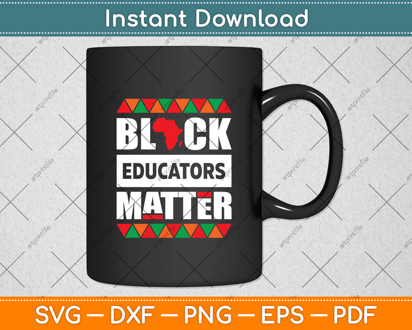Black Educators Matter Svg Digital Cutting File