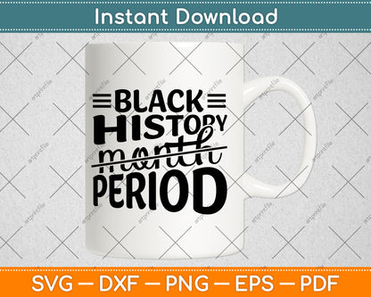 Black History Month Svg Digital Cutting File
