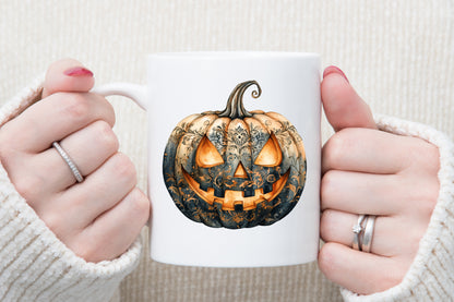 Boho Colorful Halloween Clipart Bundle Spooky PNG