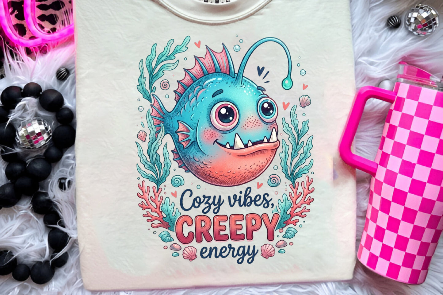 Boho Sea Creatures Sublimation PNG