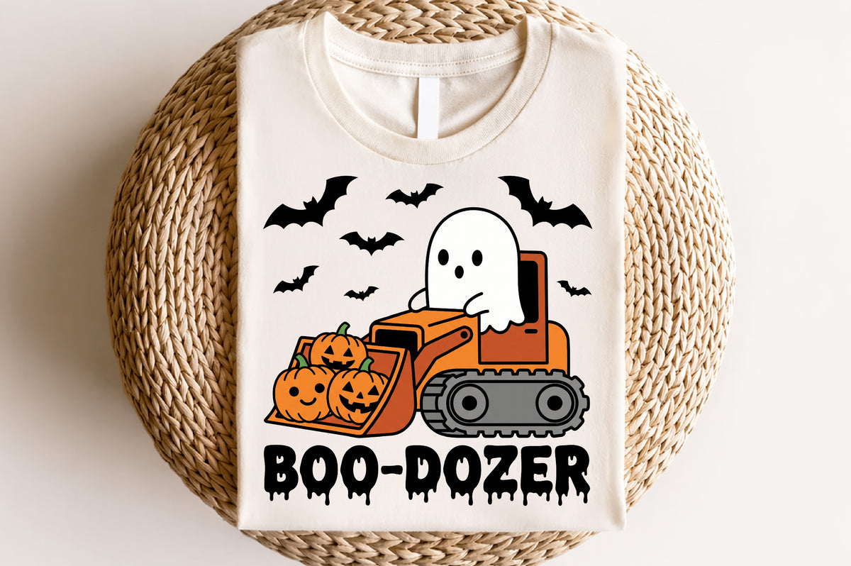 Boo-Dozer Halloween PNG