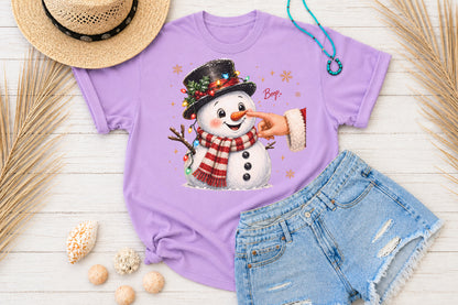 Boop Snowman Christmas PNG Cute Winter Snowman