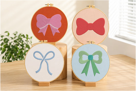 Bow Machine Embroidery Designs