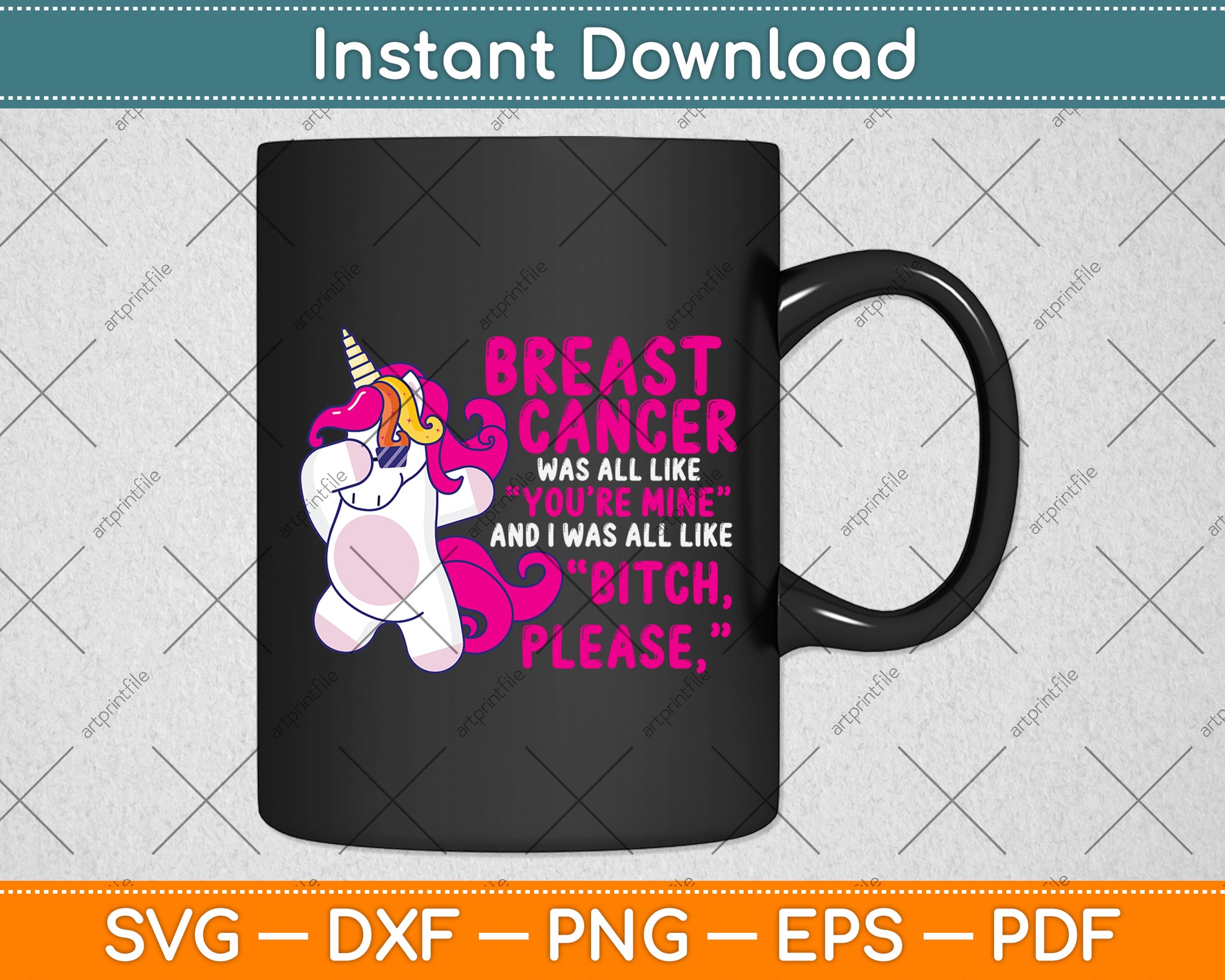 Breast Cancer Was All Like You're Mine Breast Cancer Awareness Svg Digital Cutting File