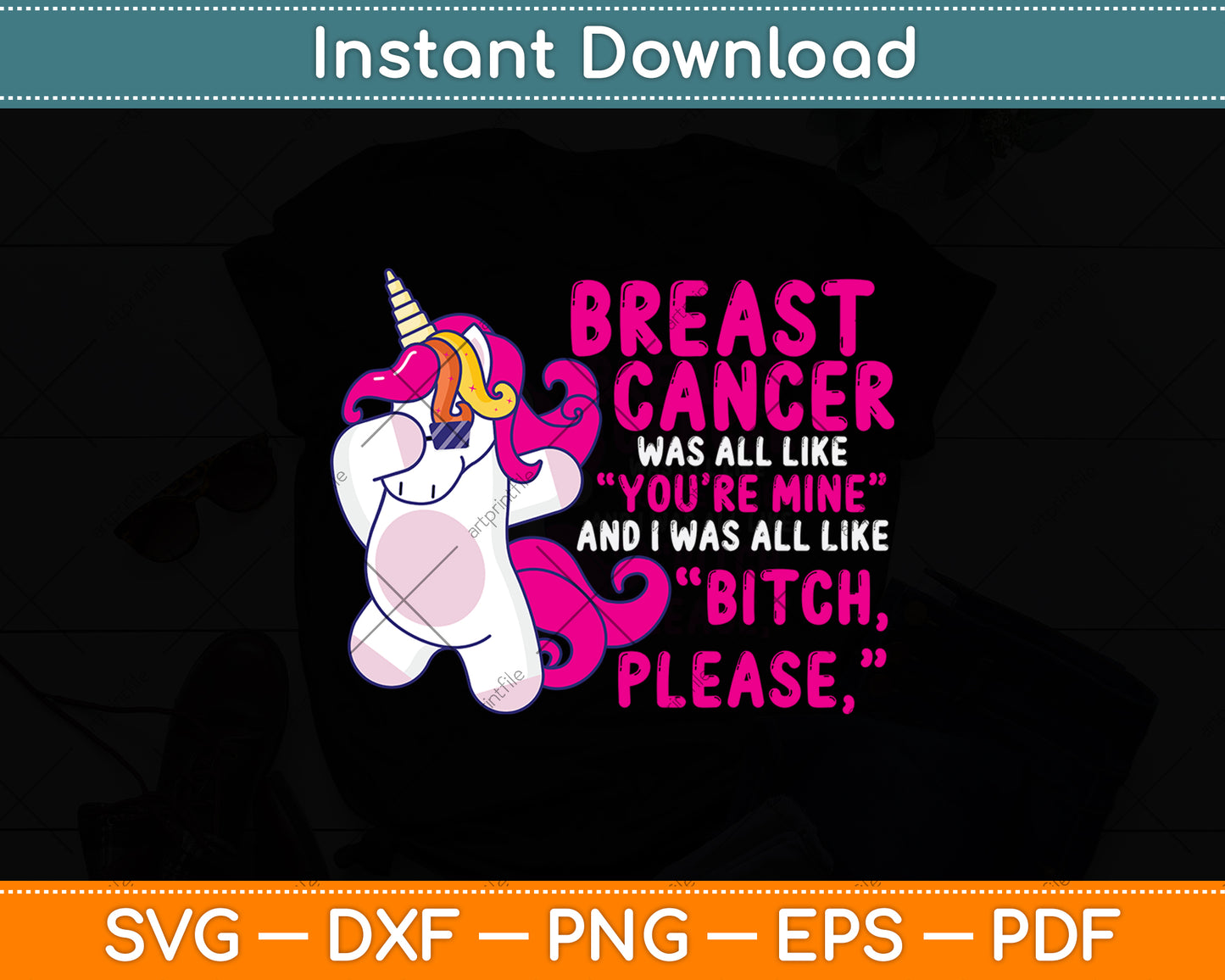 Breast Cancer Was All Like You're Mine Breast Cancer Awareness Svg Digital Cutting File