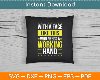 Broken Hand Survivor Funny Hand Broken Surgery SVG Digital Cutting File