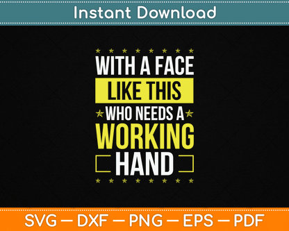 Broken Hand Survivor Funny Hand Broken Surgery SVG Digital Cutting File