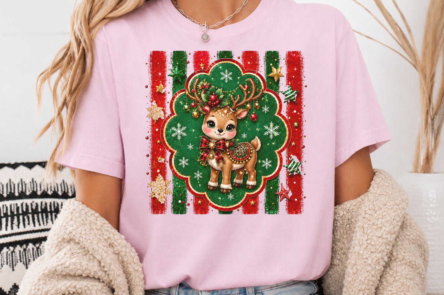 Brush Stroke Christmas Sublimation Bundle PNG Santa Snowman Holiday Designs