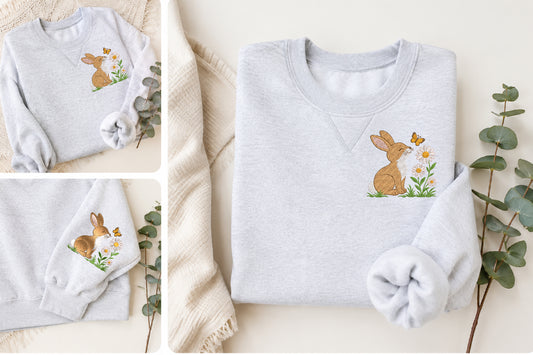 Bunny Rabbit Embroidery Design