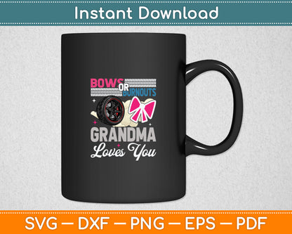 Bows Or Grandma Daddy Loves You Svg Digital Cutting File