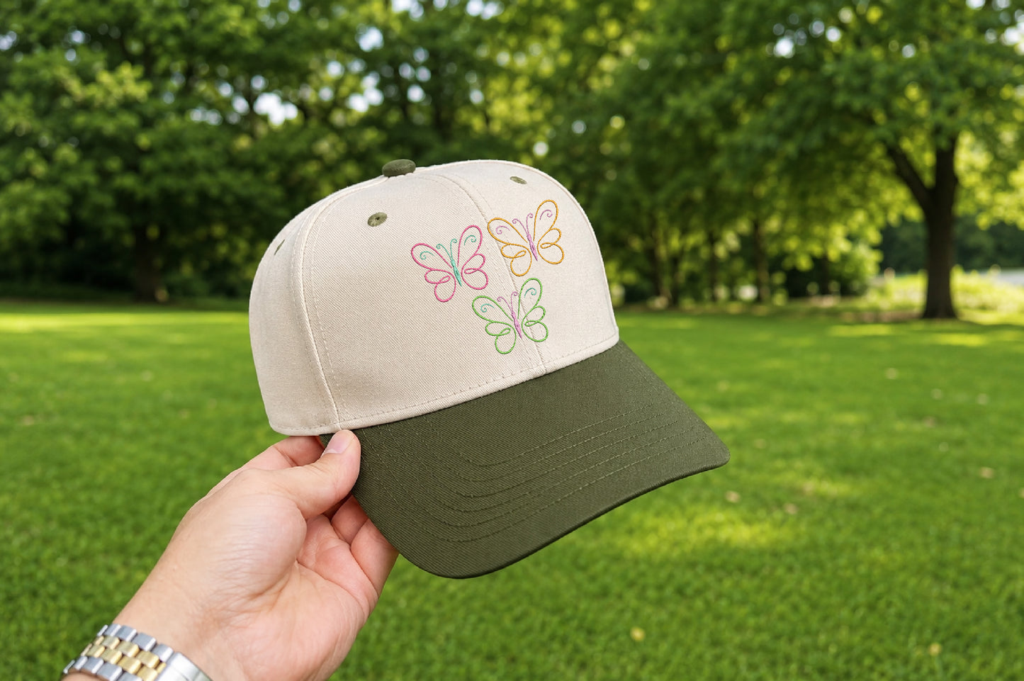 Butterfly Embroidery Design – Beautiful Butterfly Machine Embroidery Pattern, Elegant Nature & Floral Embroidery Design