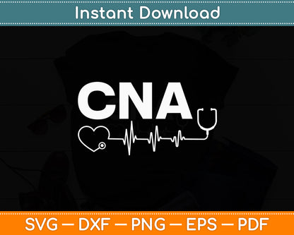 CNA Certified Nurse Assistant Svg Digital Cutting File