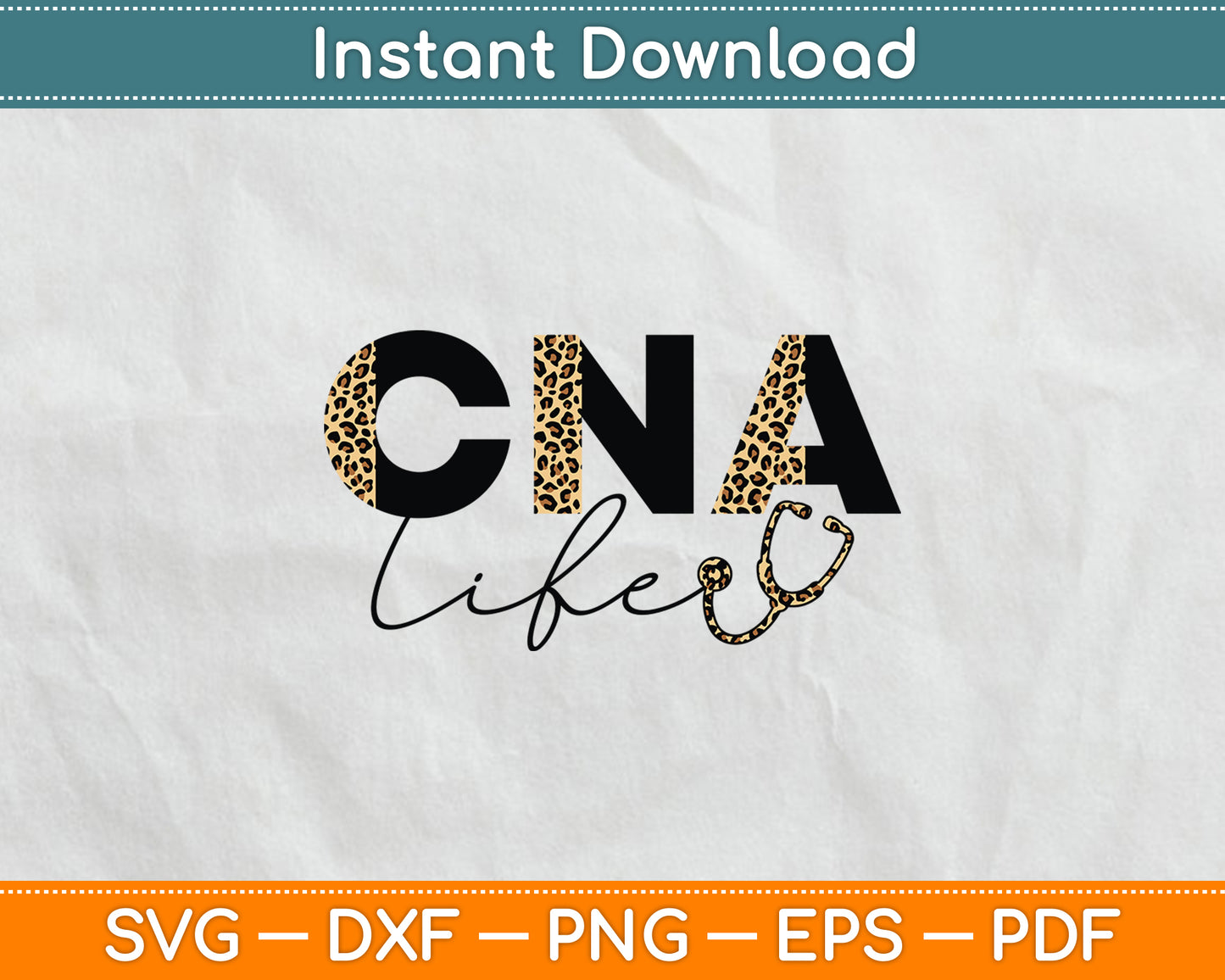 CNA Life Certified Nursing Assistant Funny Svg Digital Cutting File