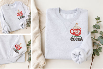 Christmas Cocoa Mug Embroidery Design