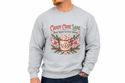 Candy Cane Lane Christmas PNG
