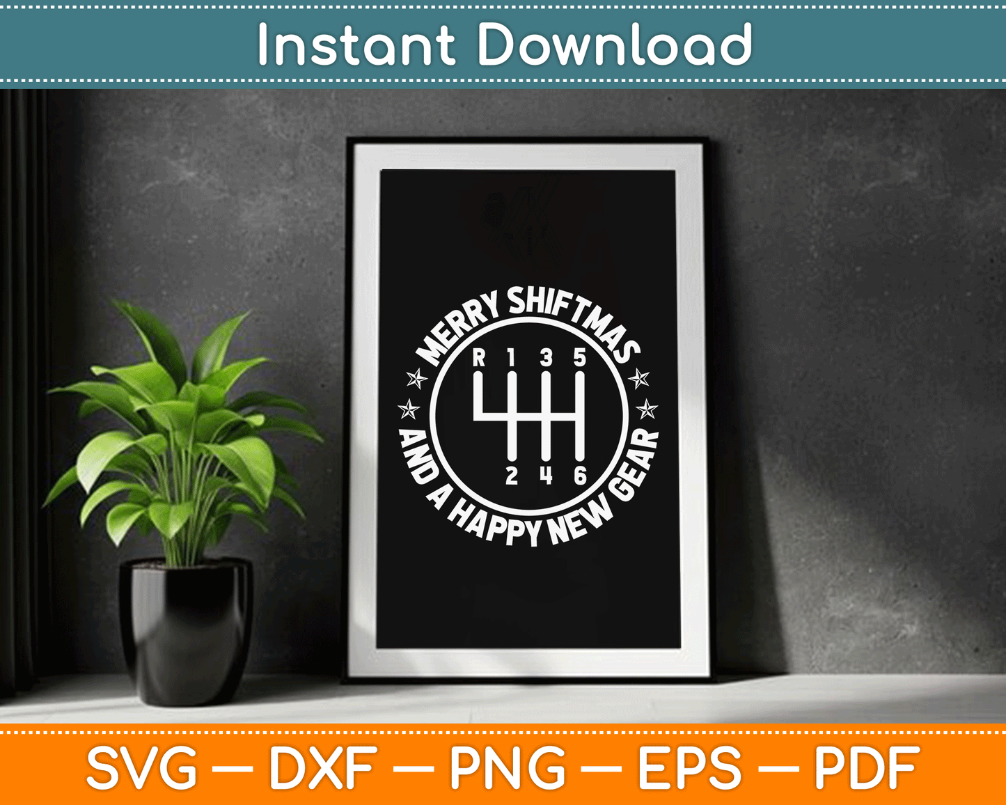 Car Guy Christmas Funny Auto Racing Mechanic Manual Carguy SVG Digital Cutting File
