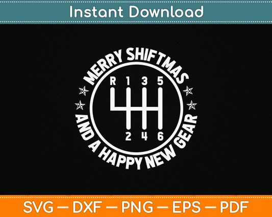 Car Guy Christmas Funny Auto Racing Mechanic Manual Carguy SVG Digital Cutting File