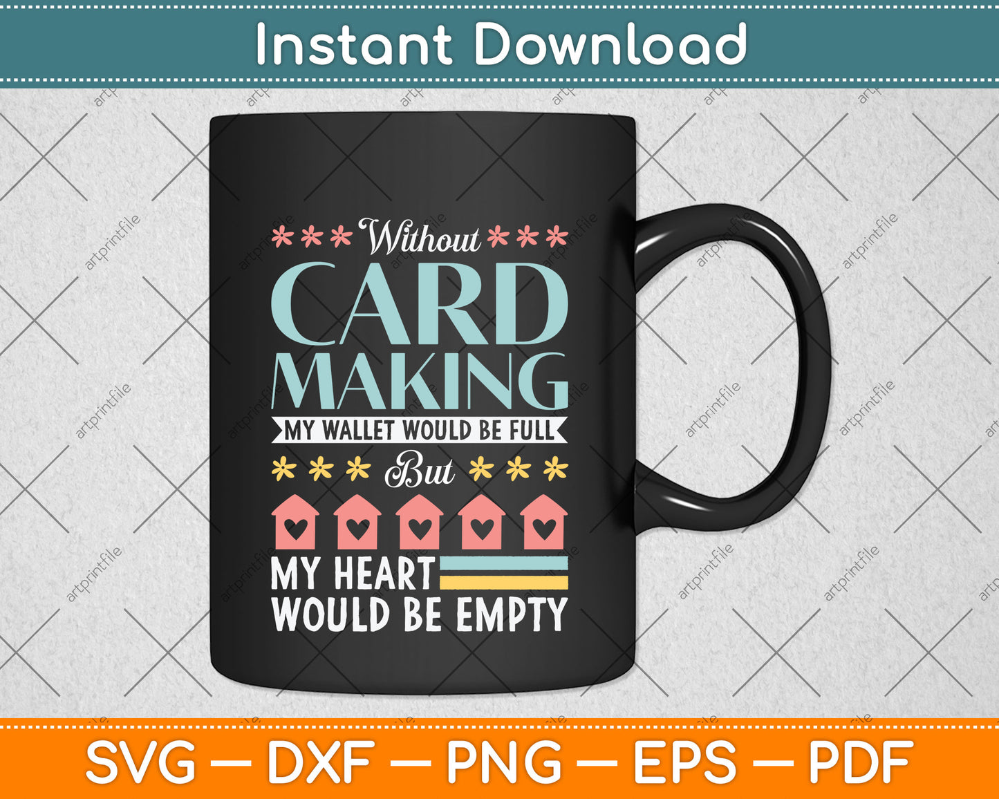 Cardmaking Crafting Cute Heart Quote Hobby Scrapbooking Svg Digital Cutting File