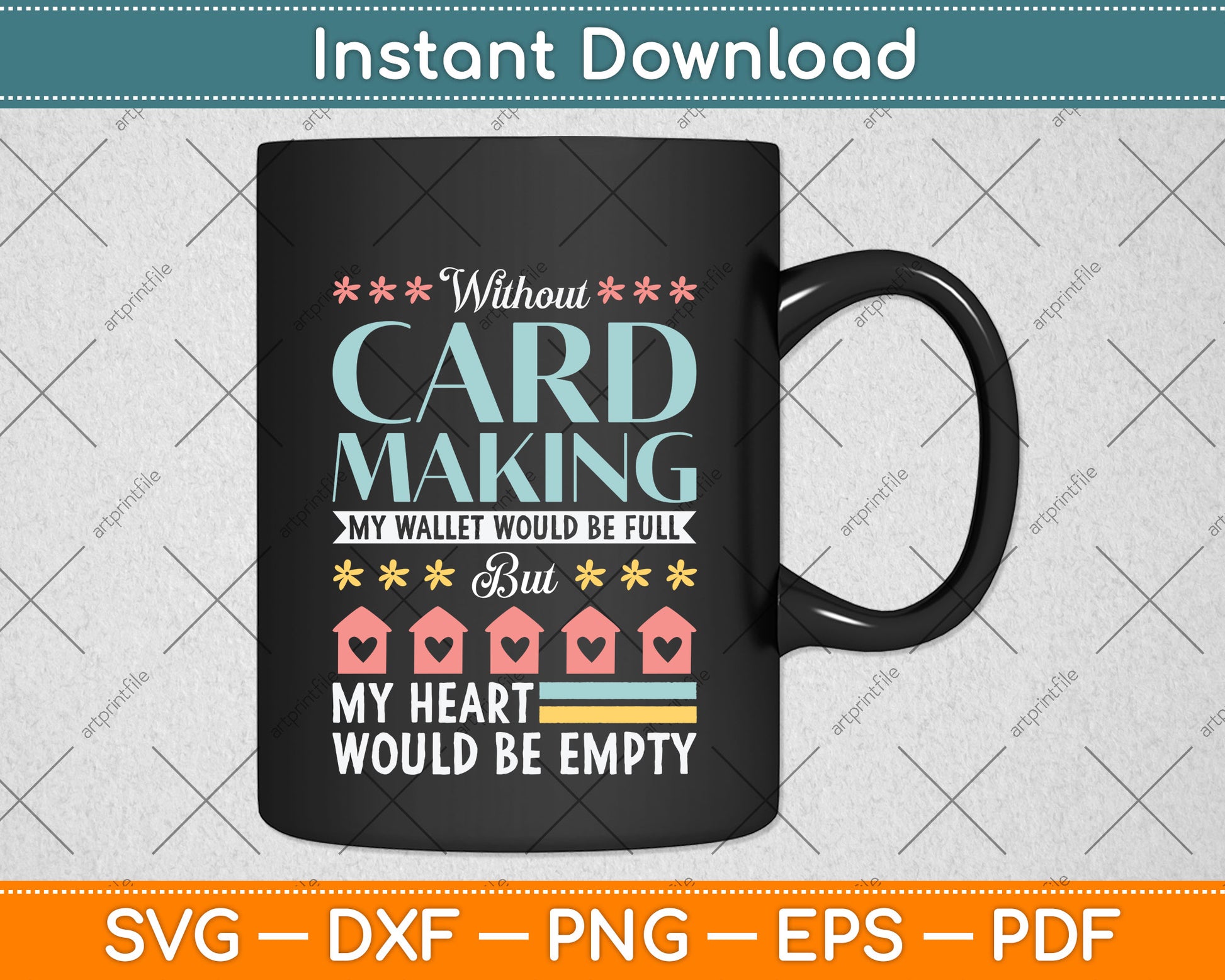 Cardmaking Crafting Cute Heart Quote Hobby Scrapbooking Svg Digital Cutting File