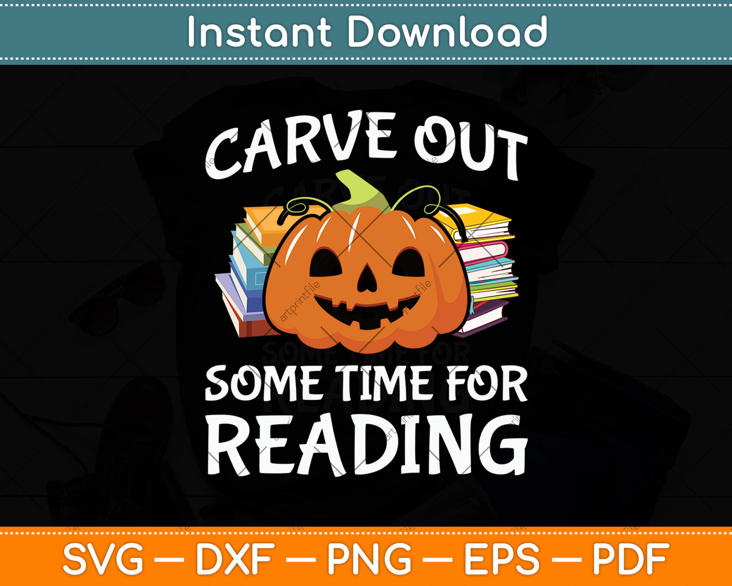 Carve Out Some Time For Reading Svg Digital Cutting File