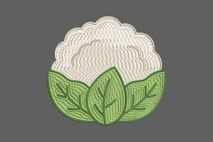 Cauliflower Embroidery Design