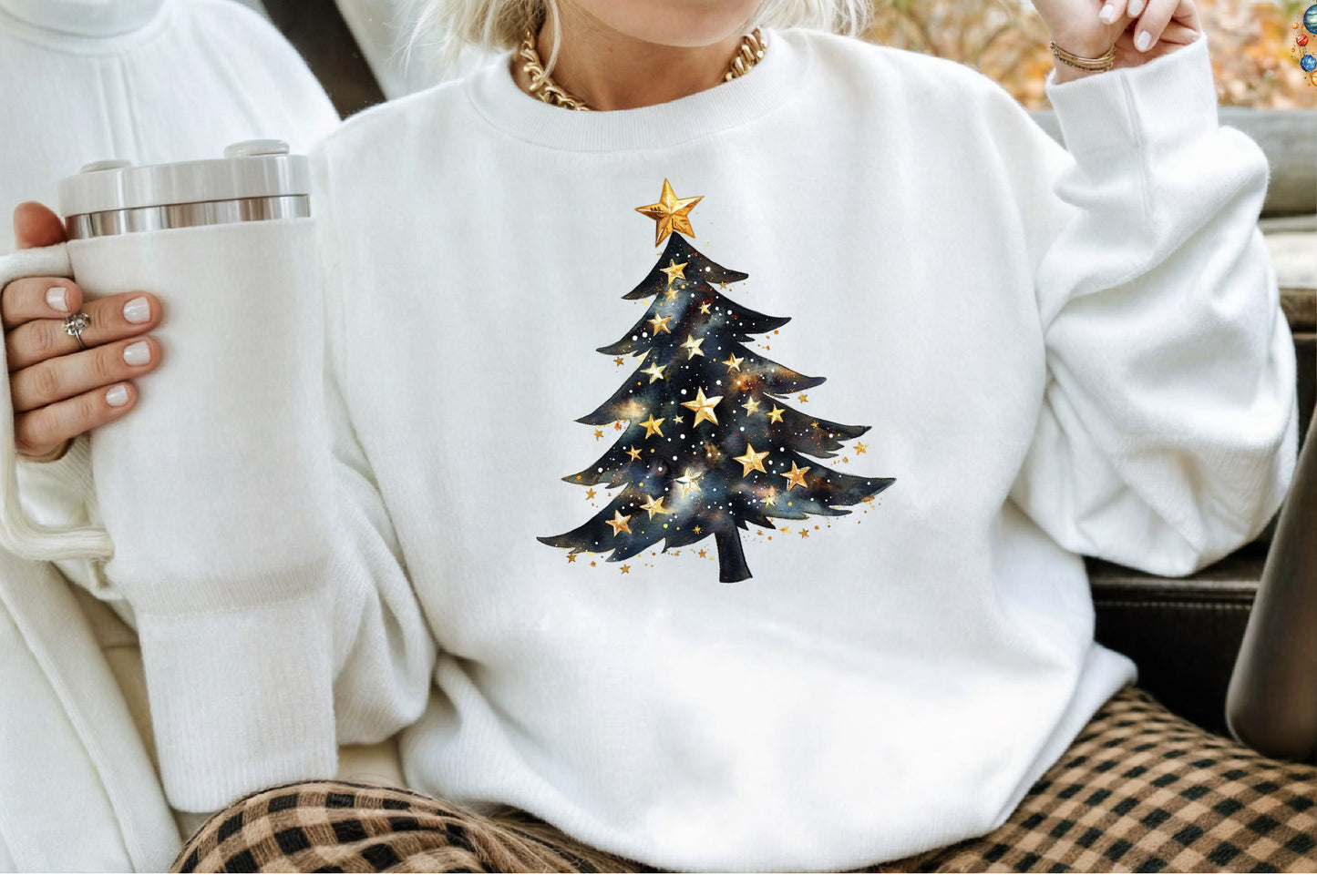 Celestial Christmas Clipart PNG Bundle