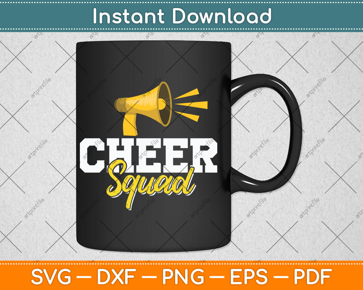 Cheer Squad Cheerleading Funny Cheerleader Svg Digital Cutting File