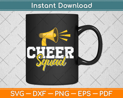 Cheer Squad Cheerleading Funny Cheerleader Svg Digital Cutting File