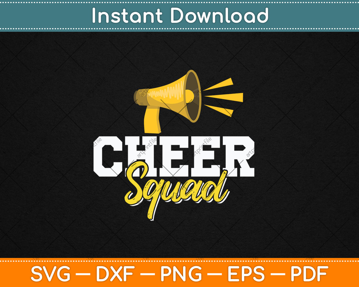 Cheer Squad Cheerleading Funny Cheerleader Svg Digital Cutting File
