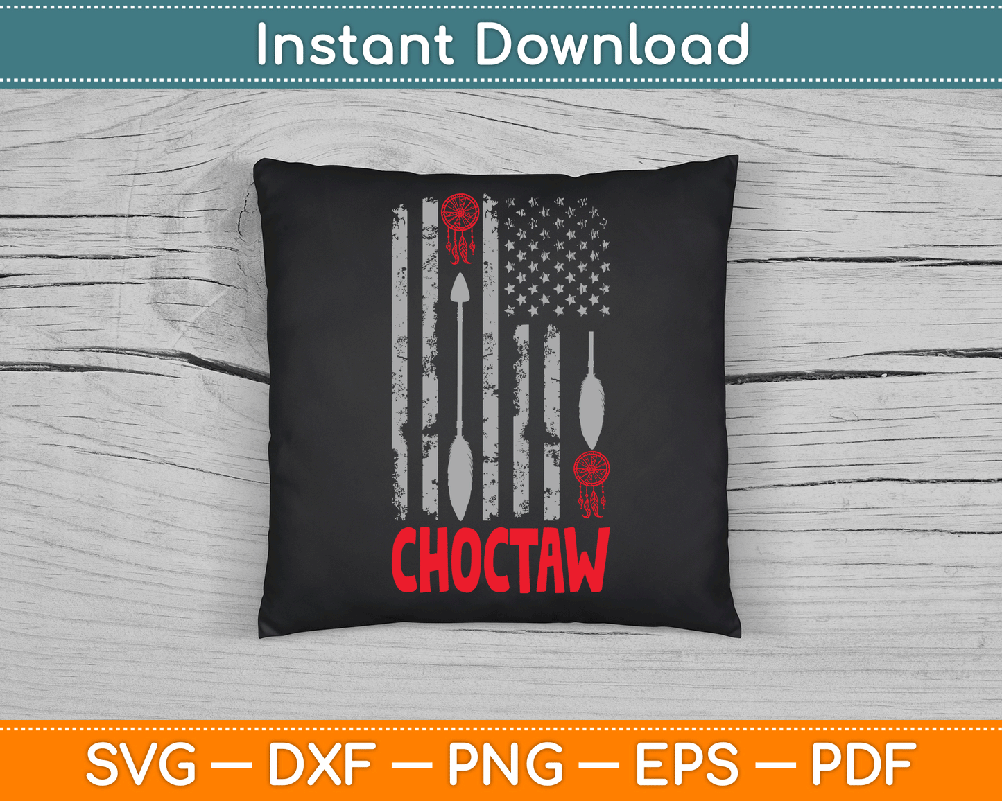 Choctaw Tribe Native American Day Indigenous Peoples Day SVG Digital Cutting File