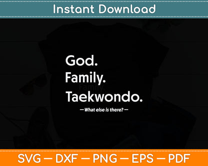 Christian Faith Jesus Christianity God Family Taekwondo Svg Digital Cutting File