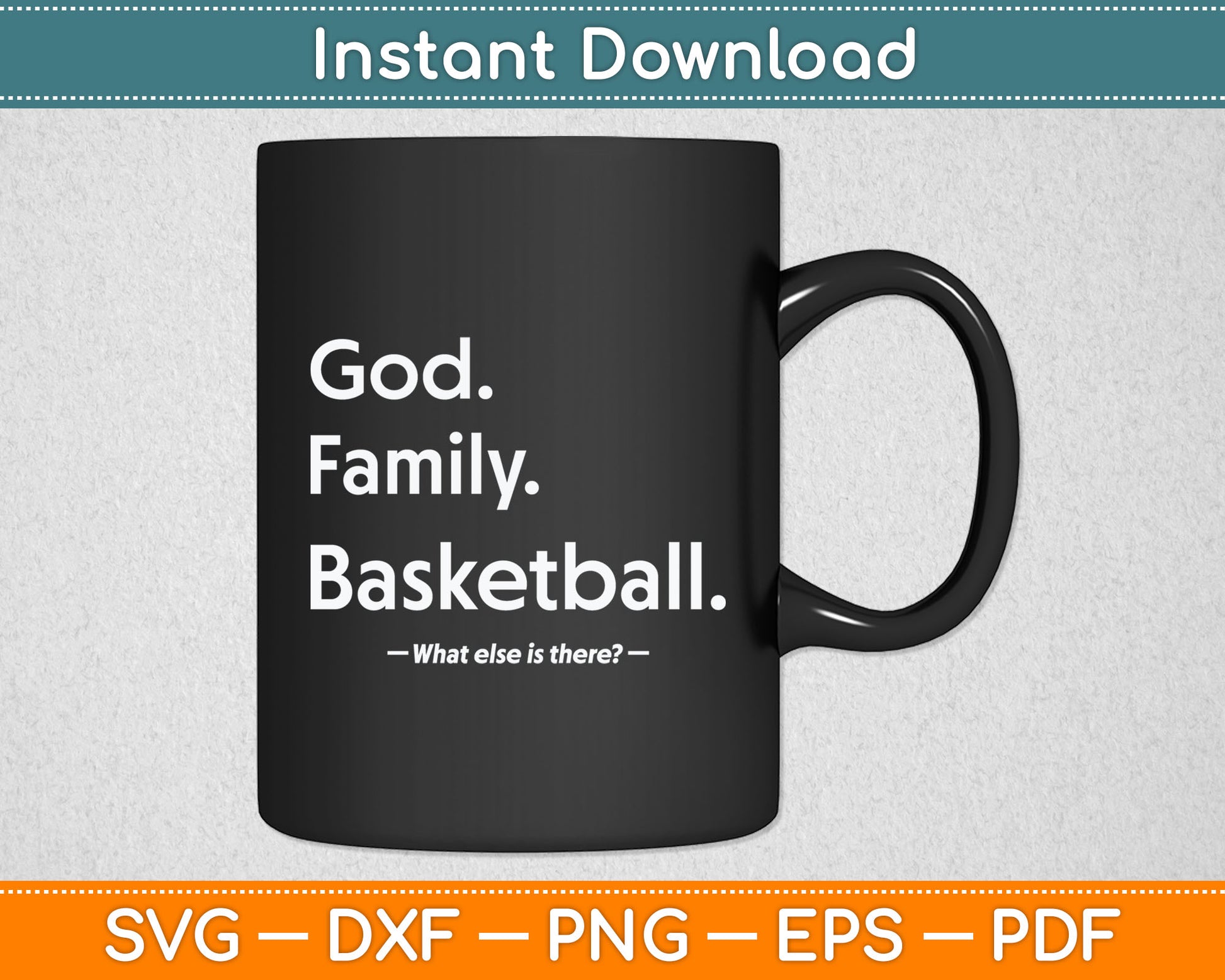 Christian God Family Basketball Jesus Christ Christianity Svg Digital Cutting File