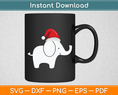 Christmas 2025 Elephant Funny Svg Digital Cutting File