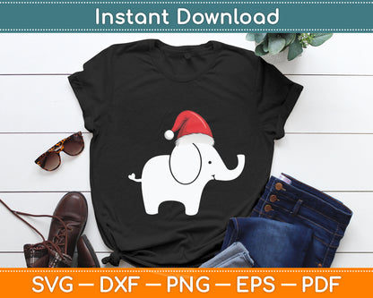 Christmas 2025 Elephant Funny Svg Digital Cutting File