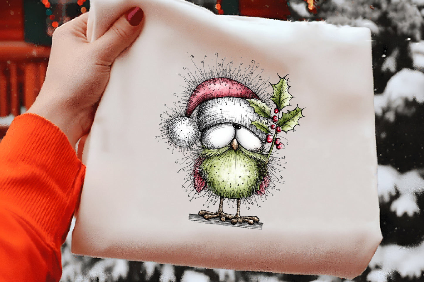 Christmas Animals Watercolor Clipart Bundle | Cute Holiday Animal PNG Collection | Festive Christmas Clipart