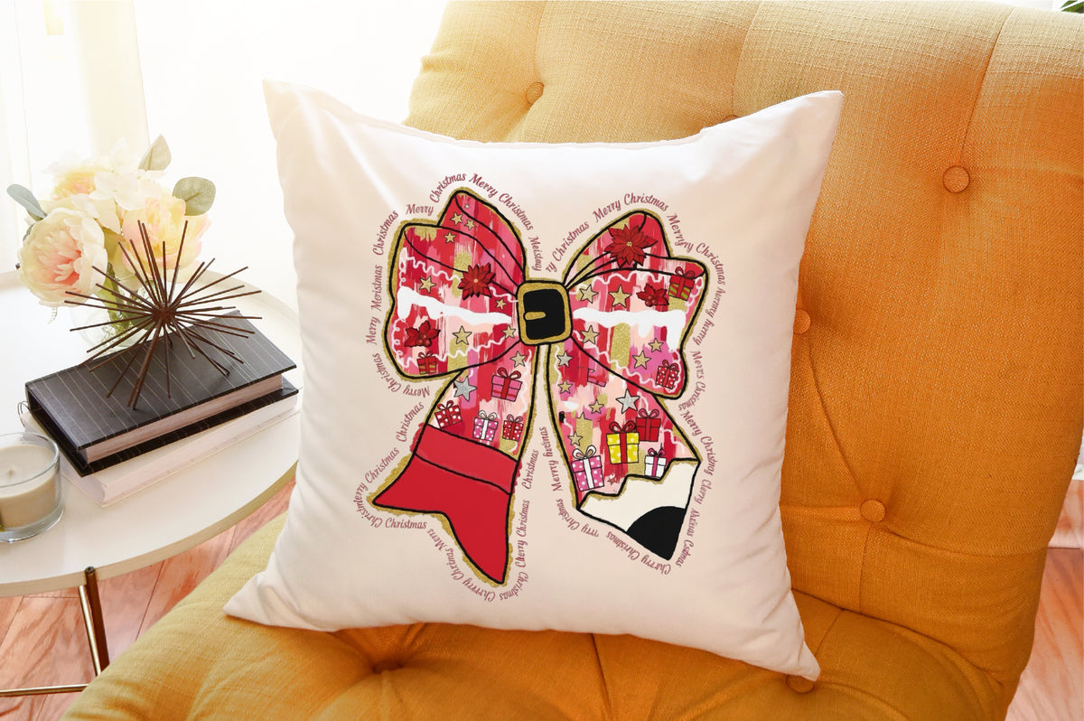 Christmas Bow Teacher PNG